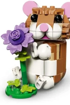 LEGO® Creator 3-i-1 Søt hamster med en blomst 31376