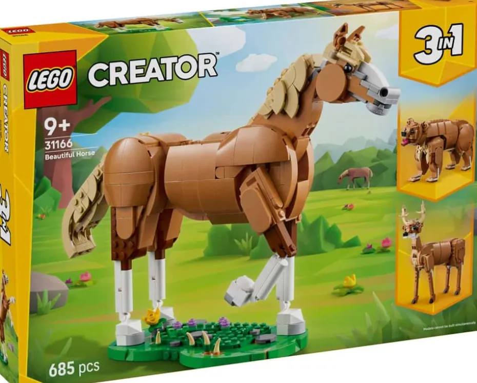 LEGO® Creator 3-i-1 Vakker hest 31166