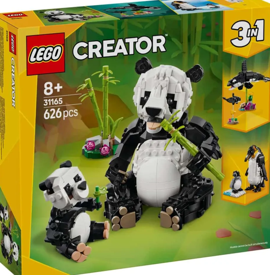LEGO® Creator 3-i-1 Ville dyr: Pandafamilie 31165