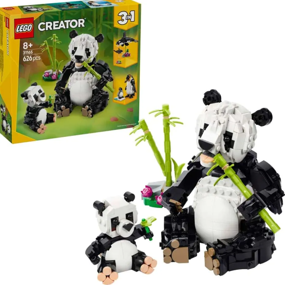 LEGO® Creator 3-i-1 Ville dyr: Pandafamilie 31165