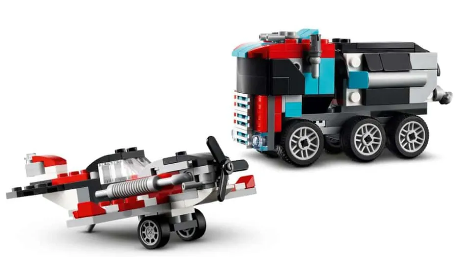 LEGO® Creator Trailer med helikopter 31146