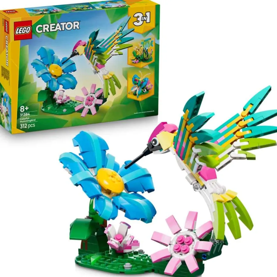 LEGO® Creator Ville dyr: fargeglad kolibri 31384