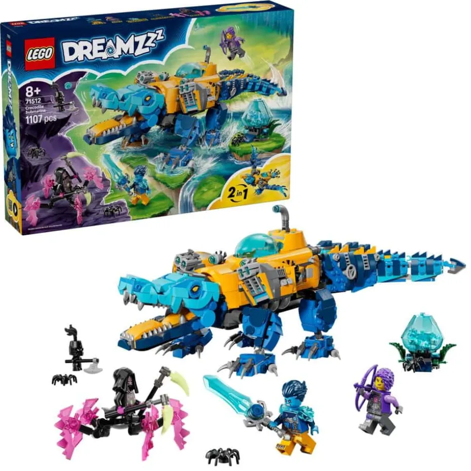 LEGO® DREAMZzz™ Krokodilleubåt 71512