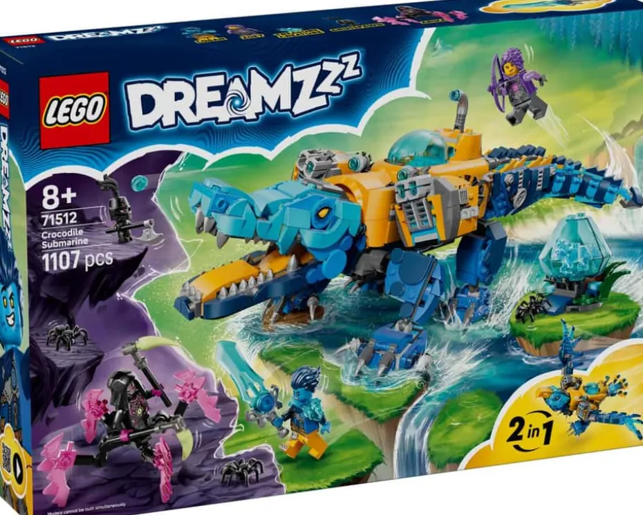 LEGO® DREAMZzz™ Krokodilleubåt 71512