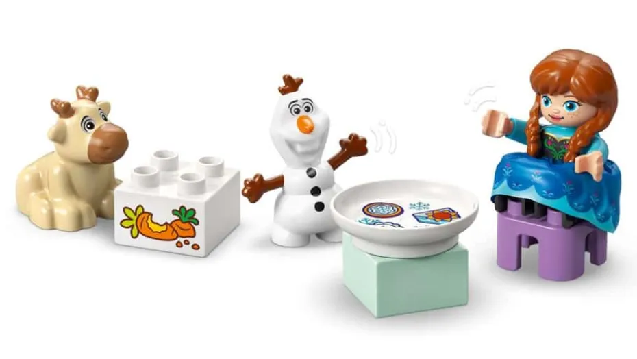 LEGO® DUPLO® │ Disney Anna og Elsas frostige slottsfest 10455