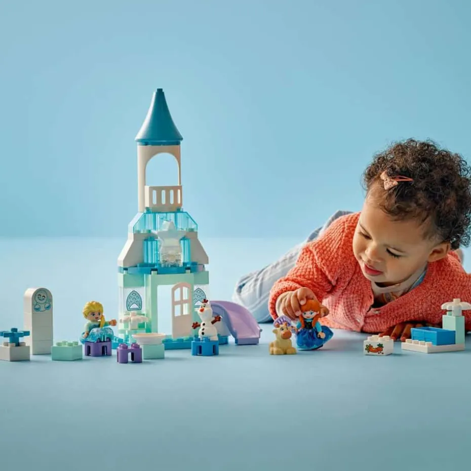 LEGO® DUPLO® │ Disney Anna og Elsas frostige slottsfest 10455