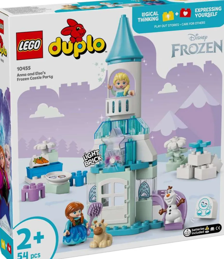 LEGO® DUPLO® │ Disney Anna og Elsas frostige slottsfest 10455