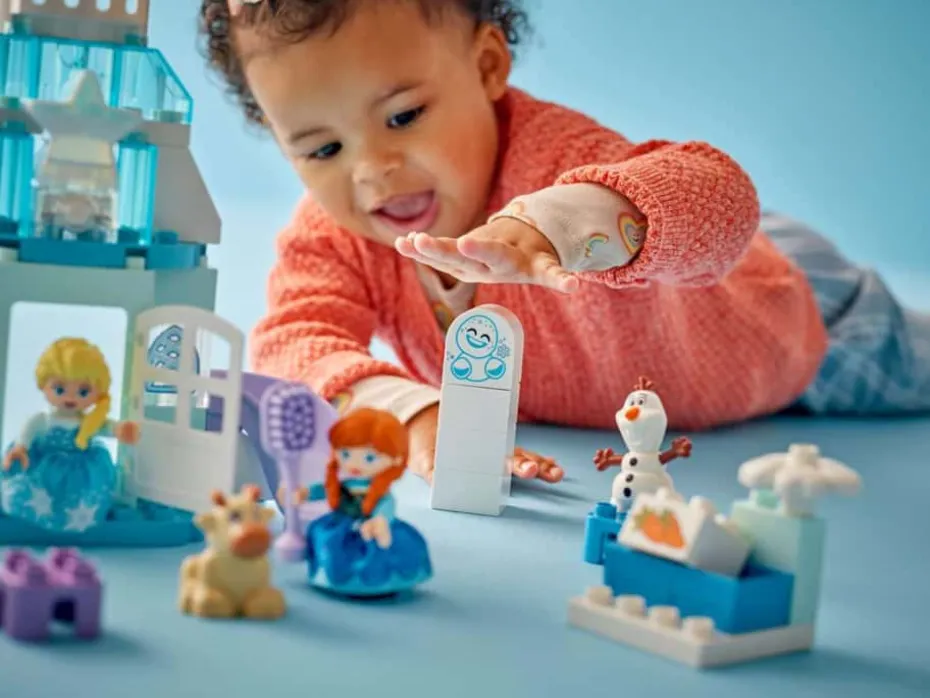 LEGO® DUPLO® │ Disney Anna og Elsas frostige slottsfest 10455