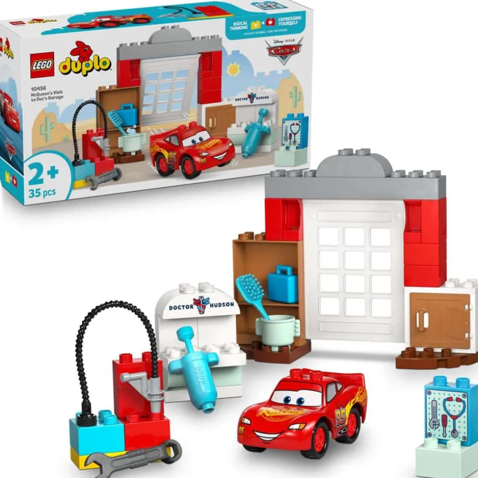 LEGO® DUPLO® │ Disney og Pixars Biler: McQueen besøker Docs verksted 10456
