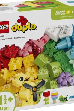 LEGO® DUPLO® Classic Kreativitetsboks med fargerike klosser 10479
