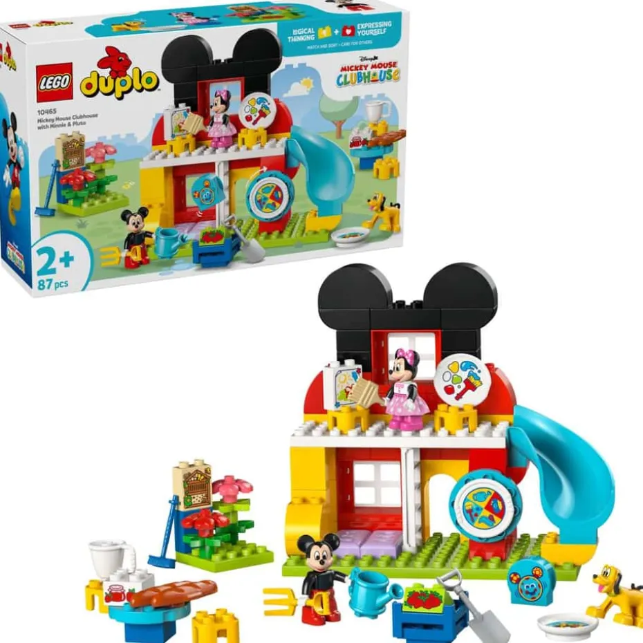 LEGO® DUPLO® │Disney Mikkes Klubbhus med Minni og Pluto 10465