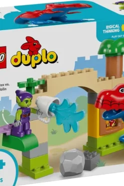 LEGO® DUPLO® │Marvel Dinosauren Spidey-Rex mot Green Goblin 10463