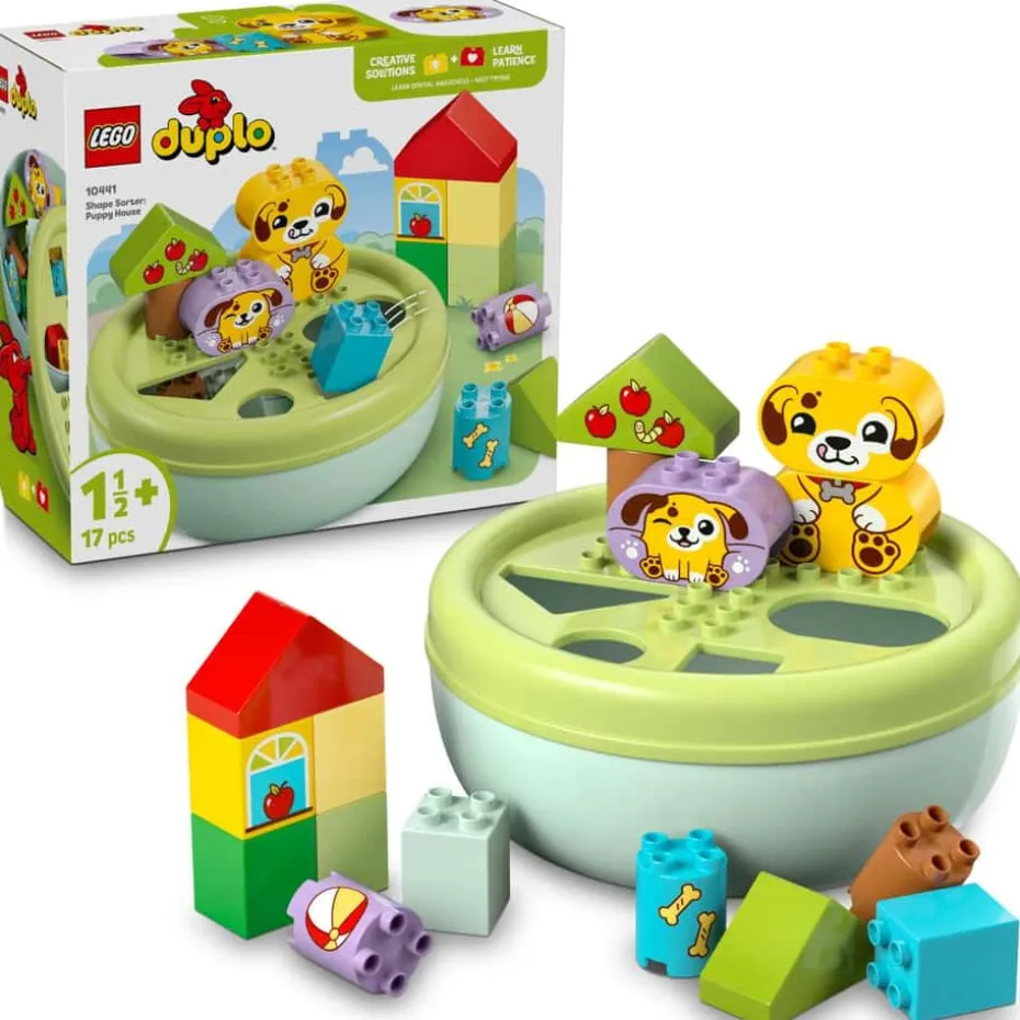 LEGO® DUPLO® Min første Figursortering: valpehus 10441