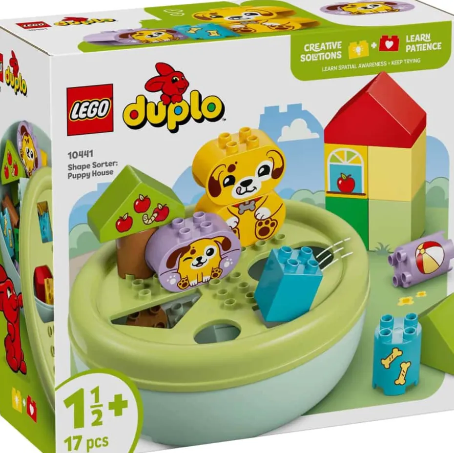 LEGO® DUPLO® Min første Figursortering: valpehus 10441