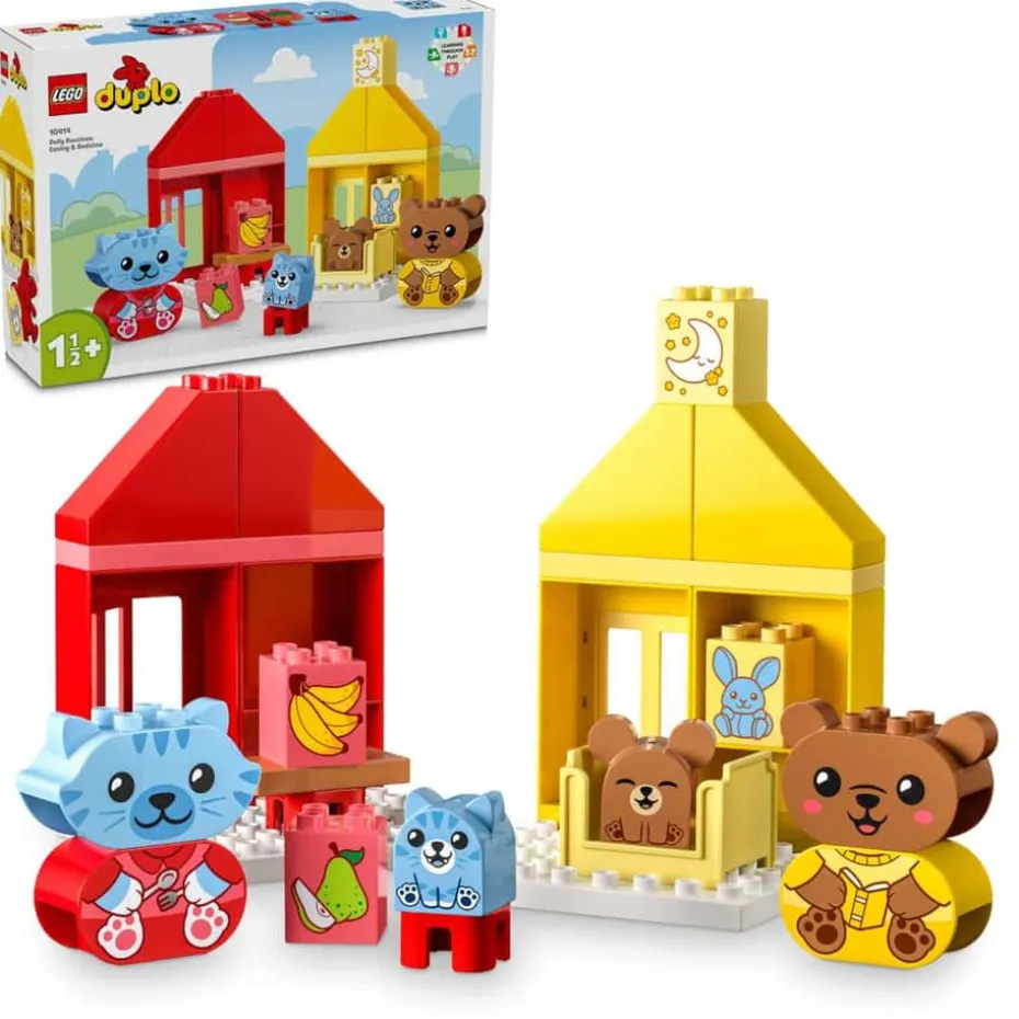 LEGO® DUPLO® Mine første hverdagsrutiner: Måltider og leggetid 10414