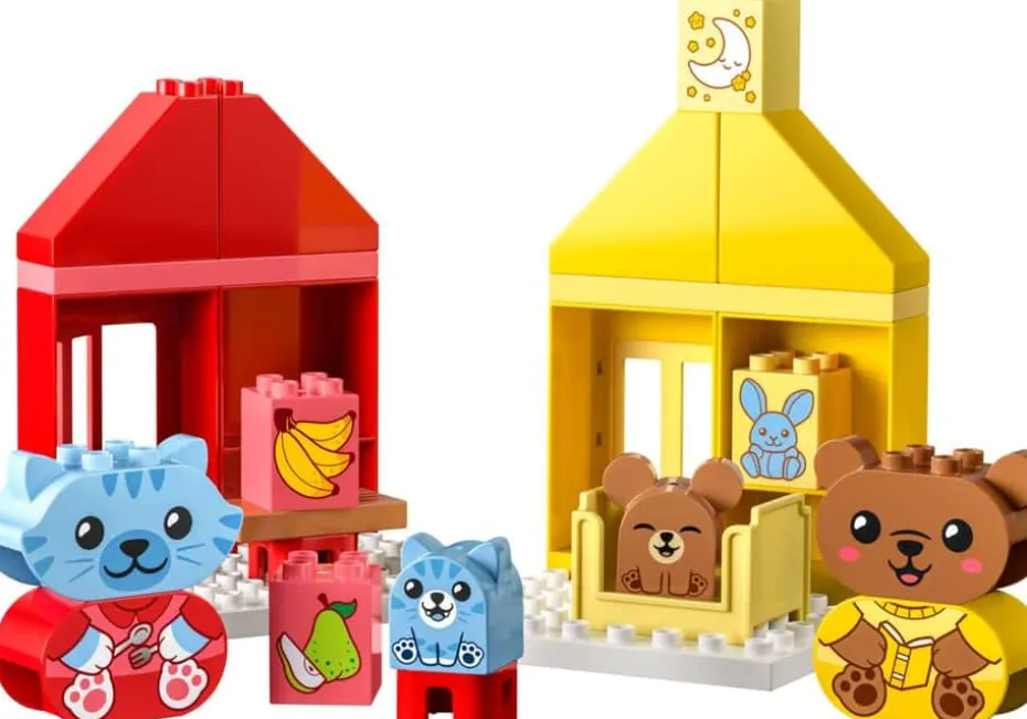 LEGO® DUPLO® Mine første hverdagsrutiner: Måltider og leggetid 10414