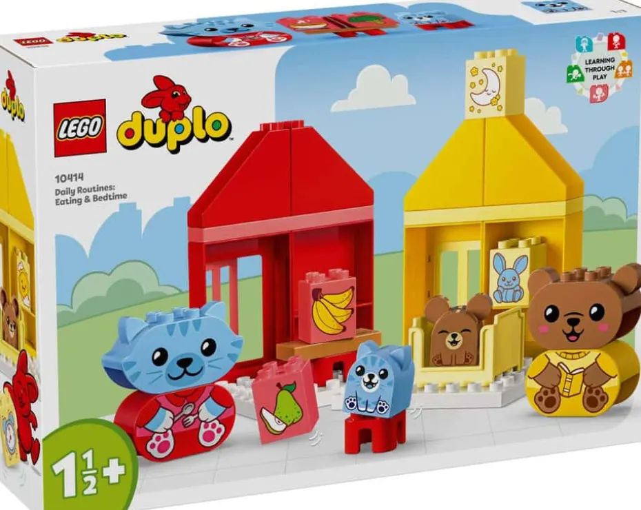 LEGO® DUPLO® Mine første hverdagsrutiner: Måltider og leggetid 10414
