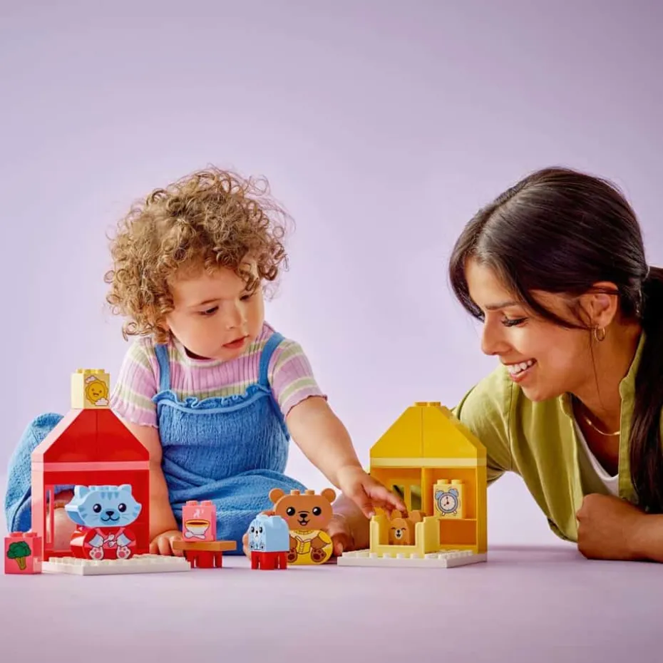 LEGO® DUPLO® Mine første hverdagsrutiner: Måltider og leggetid 10414