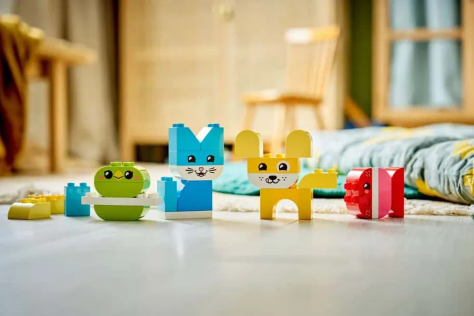 LEGO® DUPLO® Mine første 3-i-1 Kreative, søte kjæledyr 10477
