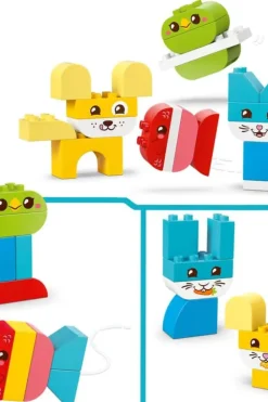 LEGO® DUPLO® Mine første 3-i-1 Kreative, søte kjæledyr 10477