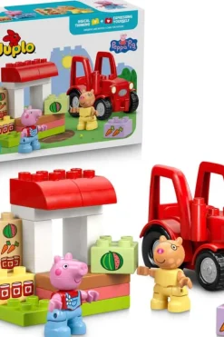 LEGO® DUPLO® Peppa Gris Traktor og marked 10468