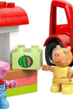 LEGO® DUPLO® Peppa Gris Traktor og marked 10468