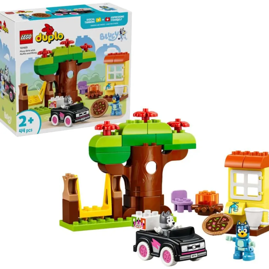 LEGO® DUPLO® Pizzajenter med Muffin og Bluey 10469