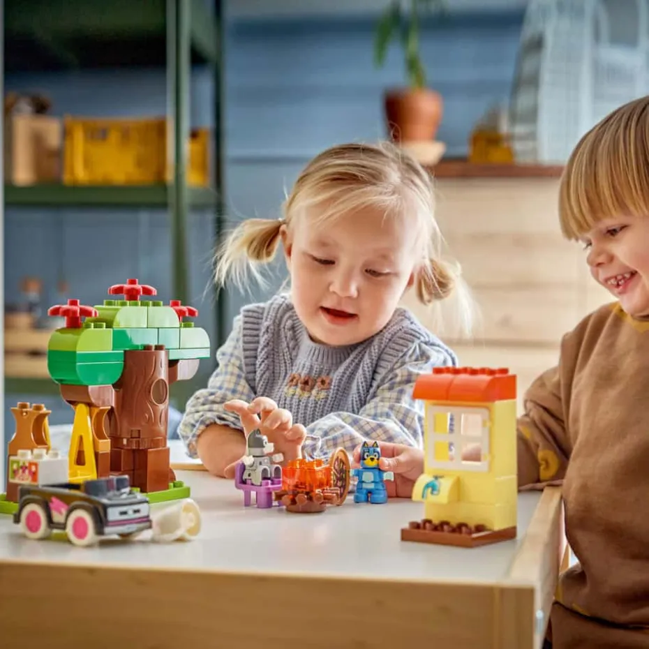 LEGO® DUPLO® Pizzajenter med Muffin og Bluey 10469