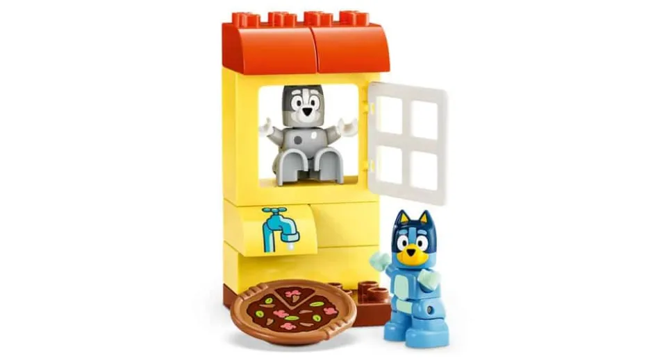LEGO® DUPLO® Pizzajenter med Muffin og Bluey 10469