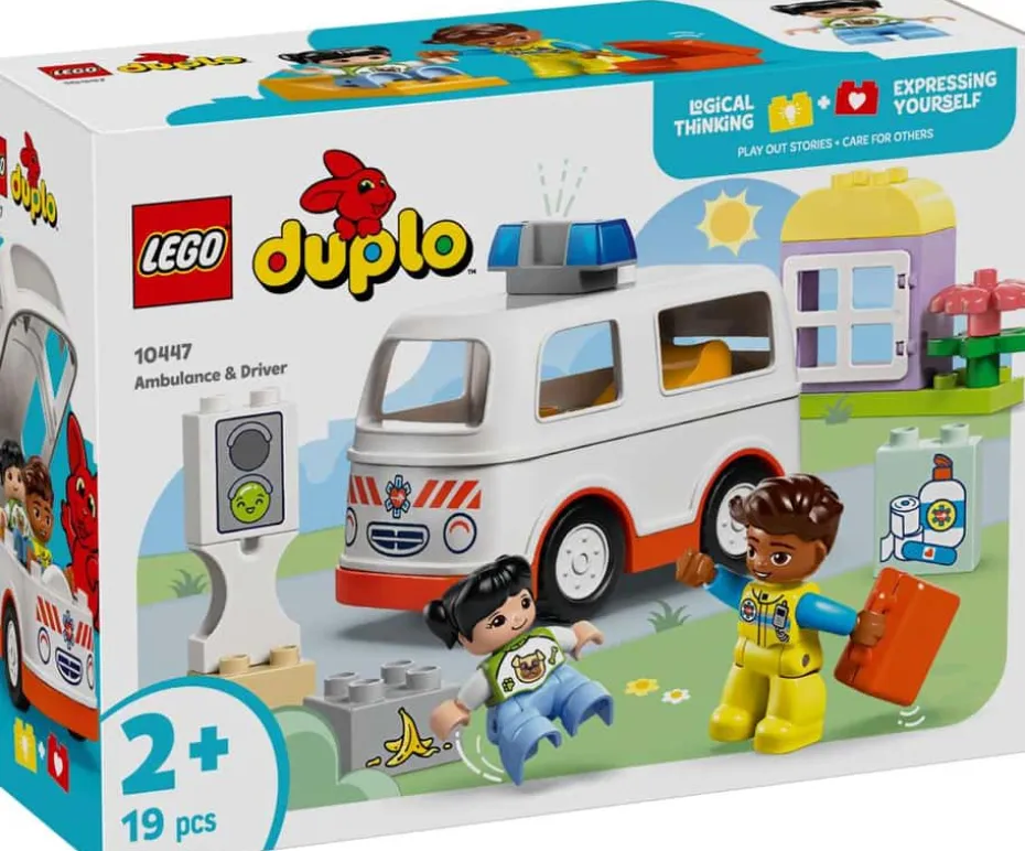 LEGO® DUPLO® Sykebil med sjåfør 10447