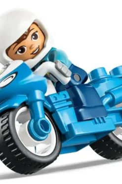 LEGO® DUPLO® Town Blå politimotorsykkel 10471