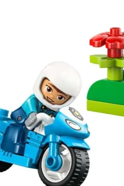 LEGO® DUPLO® Town Blå politimotorsykkel 10471