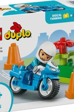 LEGO® DUPLO® Town Blå politimotorsykkel 10471