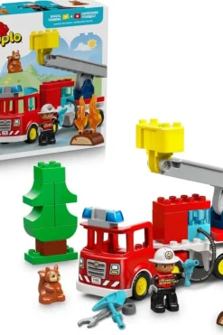 LEGO® DUPLO® Town Brannbil med slange og brannmann 10473
