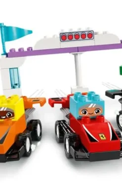 LEGO® DUPLO® Town F1® Team med racerbiler og sjåfører 10445