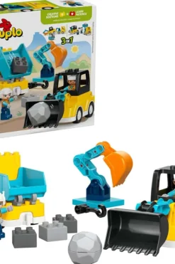 LEGO® DUPLO® Town 3-i-1 Anleggskjøretøy 10475