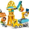LEGO® DUPLO® Town 3-i-1 Byggeplass med anleggsmaskiner 10476