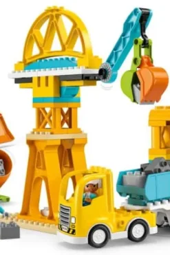 LEGO® DUPLO® Town 3-i-1 Byggeplass med anleggsmaskiner 10476