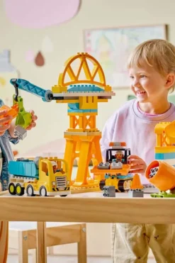 LEGO® DUPLO® Town 3-i-1 Byggeplass med anleggsmaskiner 10476