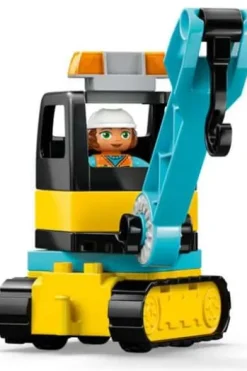 LEGO® DUPLO® Town 3-i-1 Byggeplass med anleggsmaskiner 10476