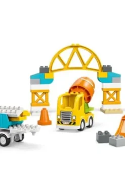 LEGO® DUPLO® Town 3-i-1 Byggeplass med anleggsmaskiner 10476