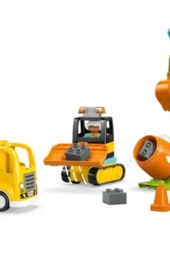 LEGO® DUPLO® Town 3-i-1 Byggeplass med anleggsmaskiner 10476