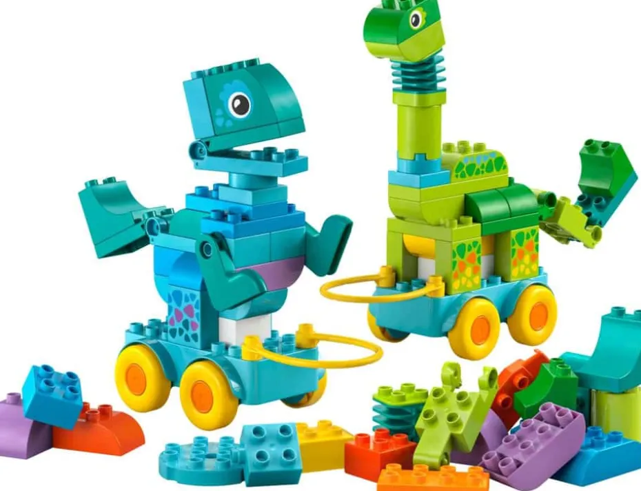 LEGO® DUPLO® Town 3-i-1 Dinosaurer på hjul 0451