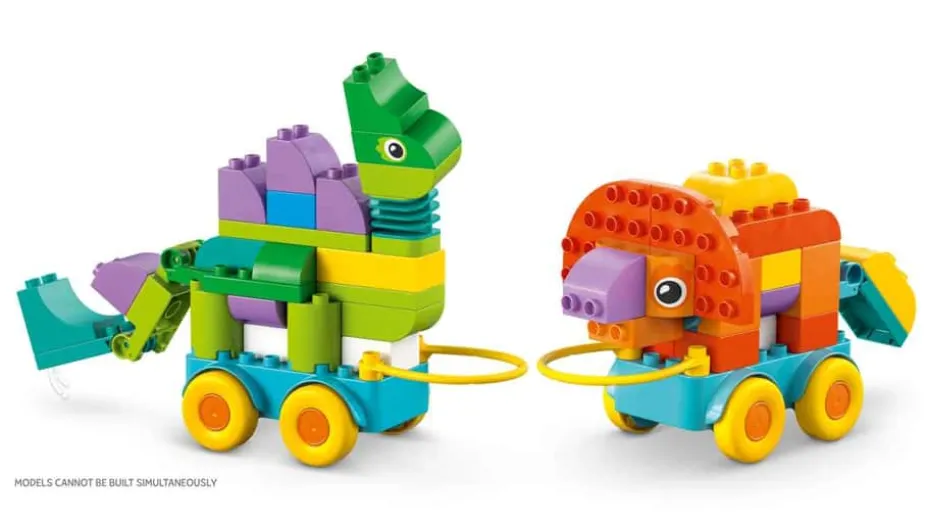 LEGO® DUPLO® Town 3-i-1 Dinosaurer på hjul 0451
