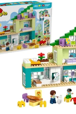 LEGO® DUPLO® Town 3-i-1 Moderne familievilla med figurer 10470