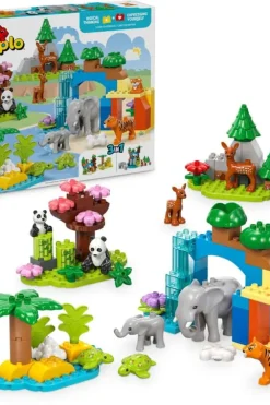 LEGO® DUPLO® Town 3-i-1 Villdyrfamilier 10446