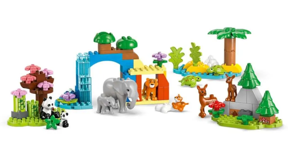 LEGO® DUPLO® Town 3-i-1 Villdyrfamilier 10446