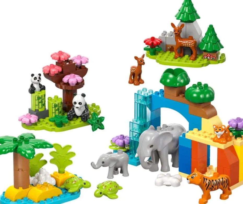 LEGO® DUPLO® Town 3-i-1 Villdyrfamilier 10446