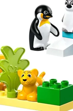 LEGO® DUPLO® Town Villdyrfamilier: Pingviner og løver 10442