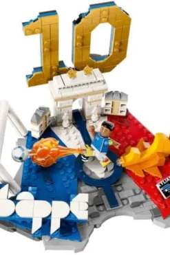 LEGO® Editions Football Kylian Mbappé – fotball-høydepunkter 43013